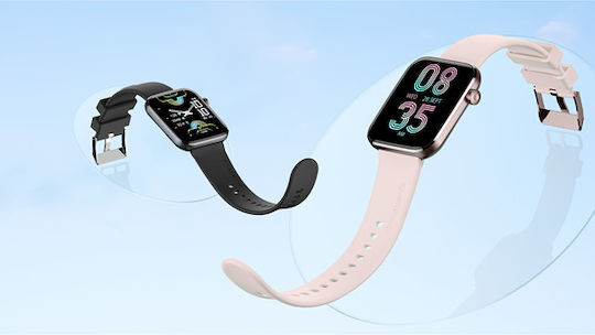 Riversong Motive 5 Pro Smartwatch με Παλμογράφο (Ροζ Χρυσό)