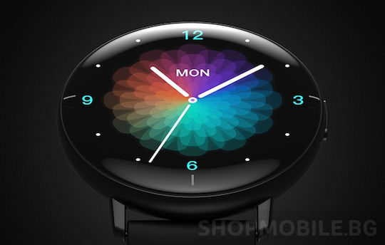 Mibro Lite Smartwatch με Παλμογράφο (Μαύρο)