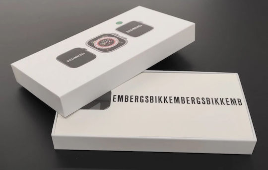 Bikkembergs BK01 Aluminium Smartwatch με Παλμογράφο (Μαύρο)