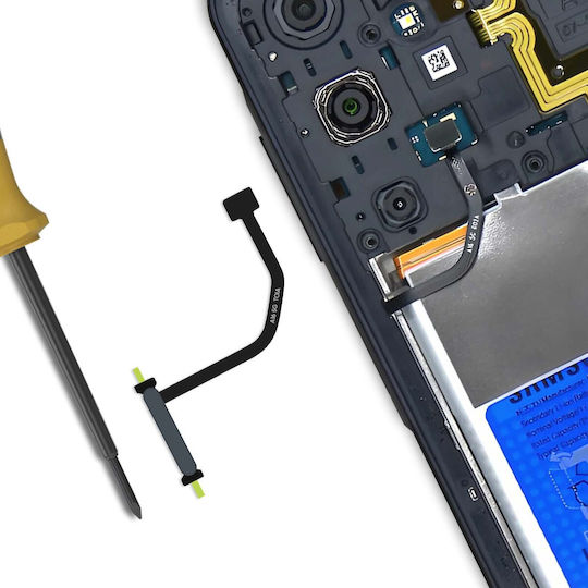Samsung A16 5g A166 Flex Senzor de Amprentă Gri Deschis Original Service Pack Gh96-18396b