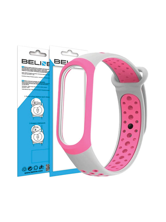 Beline Каишка Розов (Mi Band 3/Mi Smart Band 4 - Ми Банд 3/Ми Смарт Банд 4) Beline Каишка Розов (Mi Band 3/Mi Smart Band 4 - Ми Банд 3/Ми Смарт Банд 4)