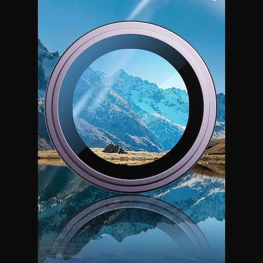 Blueo Lens Προστασία Κάμερας Tempered Glass Γκρι για το iPhone 15 Pro, iPhone 15 Pro Max, iPhone 16 Pro, iPhone 16 Pro Max