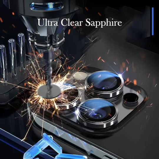 Blueo Lens Προστασία Κάμερας Tempered Glass Χρυσό για το iPhone 16 Pro, iPhone 16 Pro Max