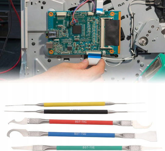 Rosfix Werkzeugsatz für Mobiltelefon-Reparaturwerkzeuge 5Stück P9D9-Y52B