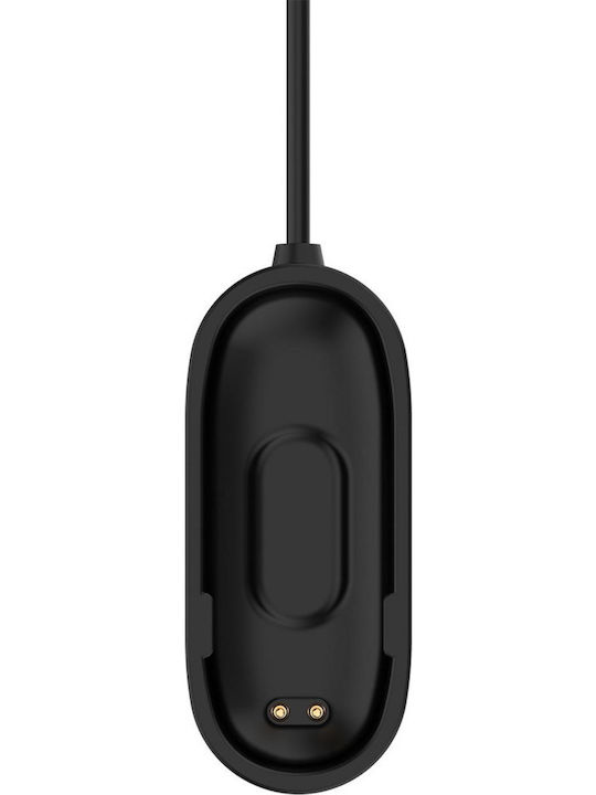 Кабел за зареждане 15cm Зарядно за Mi Band 3/Mi Smart Band 4 - Ми Банд 3/Ми Смарт Банд 4 Черен