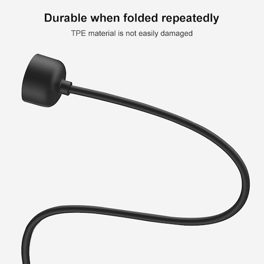 Кабел за зареждане Xiaomi Mi Smart Зарядно за Xiaomi Mi Smart Band 5, 6, 7 Черен