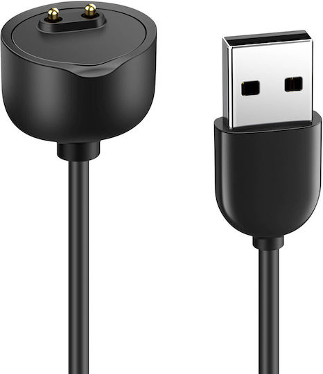 Akyga AK-SW-14 Charging Cable Ladegerät für Mi Band 5 / Mi Band 6 Schwarzς