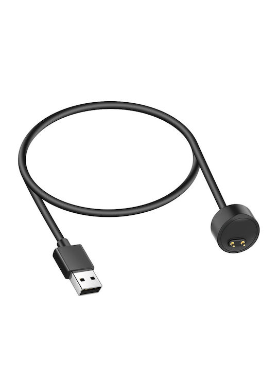 Akyga AK-SW-14 Charging Cable Зарядно за Mi Band 5 / Mi Band 6 - Ми Банд 5 / Ми Банд 6 Черен