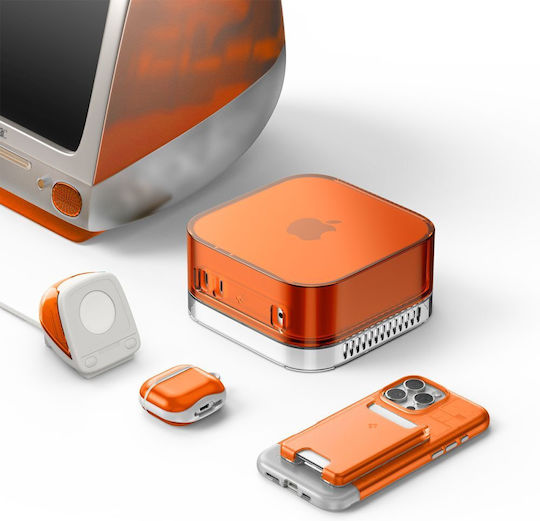 Spigen Classic C1 Зарядно за Apple Watch Оранжев