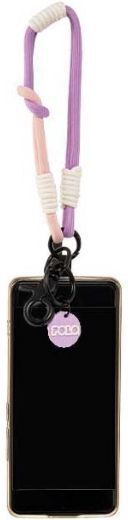 Polo Mobile Phone Strap Keychain Lilac 927003-4500