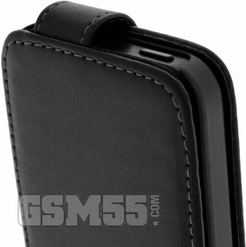 Colorfone Leather Pouch Iphone 5/5s Pliculeț Negru