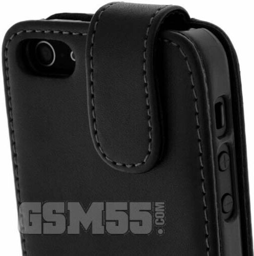 Colorfone Leather Pouch Iphone 5/5s Pliculeț Negru