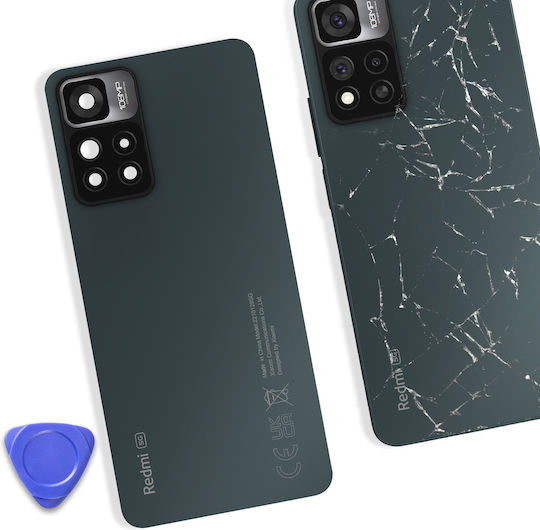 Xiaomi Καπάκι Μπαταρίας Πράσινο για Redmi Note 11 Pro Plus 5G.