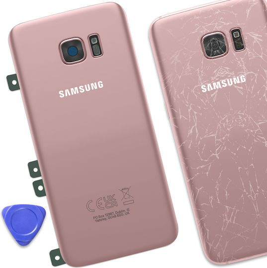 Samsung Battery Cover Rose Gold for Galaxy S7 Edge