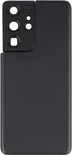Batterieabdeckung Schwarz für Galaxy S21 Ultra 5G