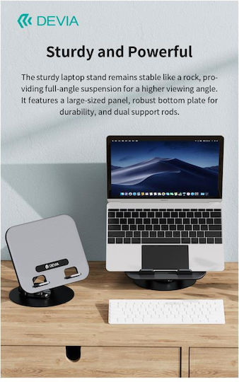 Devia El238 Tablet Stand Desktop Black