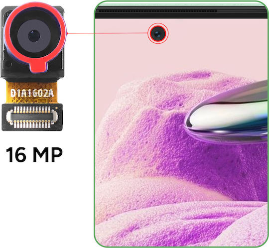 Μπροστινή Kάμερα Front Camera 16mp Xiaomi Redmi Note 12s