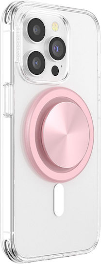 Popsockets Popgrip Round Magsafe Includes Adapter Ring Magsafe Expandable Base Grip A Replaceable Top Smartphone Cases Aluminum Dusty Rose
