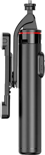 Hurtel Selfie-Stick mit Bluetooth / Fernsteuerung Schwarz