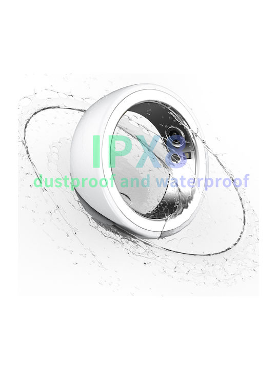 Fashion Smart Ring 20mm mit Pulsmesser Weiß