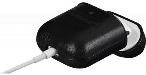 Dbramante Protective Case Copenhagen Leather for AirPods 1 / 2 Black