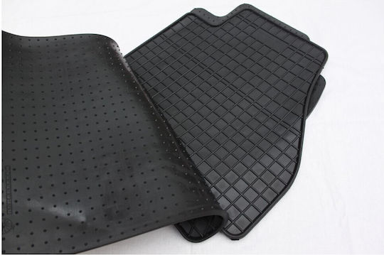 Frogum Set of Front and Rear Mats 4pcs for Nissan Navara 2016 Black
