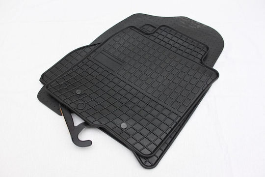 Frogum Set of Front and Rear Mats 4pcs for Nissan Navara 2016 Black