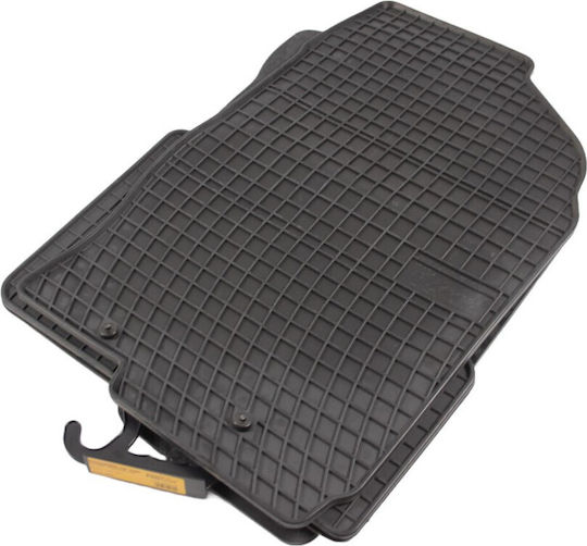 Frogum Set of Front and Rear Mats 4pcs for Mazda 6 2002-2007 Black