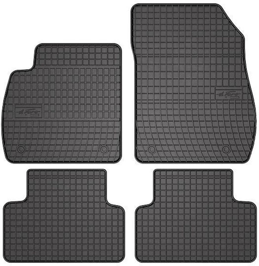 Frogum Set of Front and Rear Mats 4pcs for Opel Zafira 2012 Black