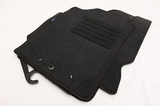 Petex Set of Front and Rear Mats 4pcs for Mitsubishi L200 1996-2006 Black