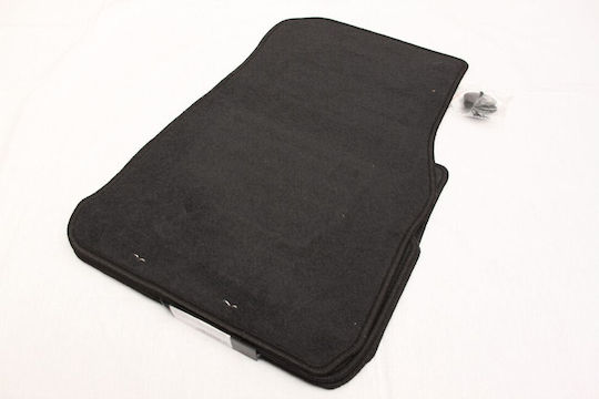 Petex Set of Front and Rear Mats 4pcs for BMW Series 1 / Series 2 2011 Black