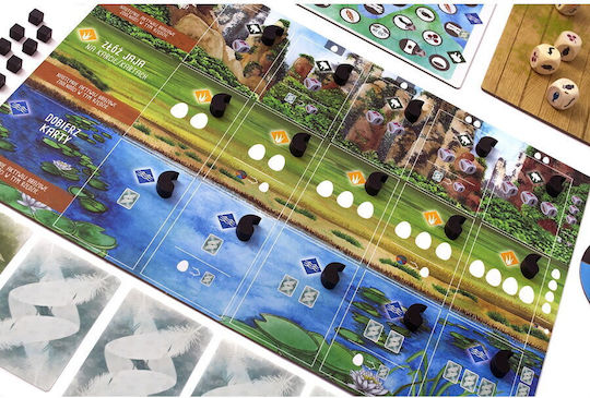 Game Expansion Playing on Wings: Birds of Asia for 1-7 Players 10+ Years Old (PL) Rebel Games