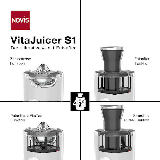 Novis Vitajuicer S1 6511.09.20 Storcător electric 240W Bej