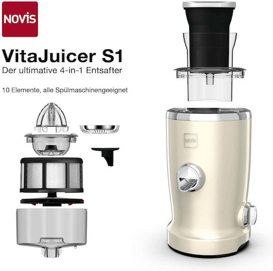 Novis Vitajuicer S1 6511.09.20 Storcător electric 240W Bej