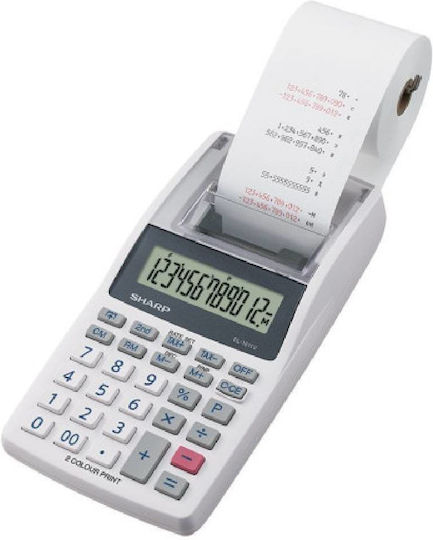 Sharp Calculator Rolă de hârtie pentru chitanțe 12 Cifre în Culoarea Alb 1buc