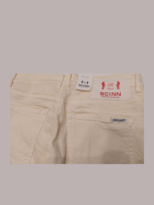 Cobain Sh 123 Ecru Cobain Sh 123 Ecru Ανδρική Βερμούδα Τζιν Εκρού