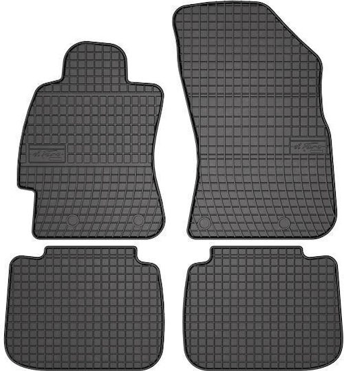 Frogum Set of Front and Rear Mats 4pcs for Subaru Outback 2014+ Black