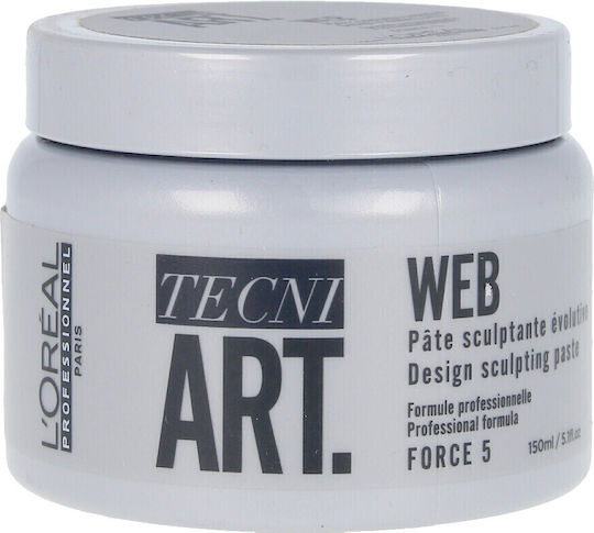 L'Oréal Professionnel Κρέμα Μαλλιών Tecni Flex Web Sculpting Paste Force 5 για Διαμόρφωση με Δυνατό Κράτημα 150ml