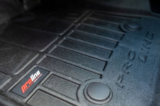 Frogum Set of Front and Rear Mats 4pcs for Seat Ibiza Lexus SC 2008-2017 Black