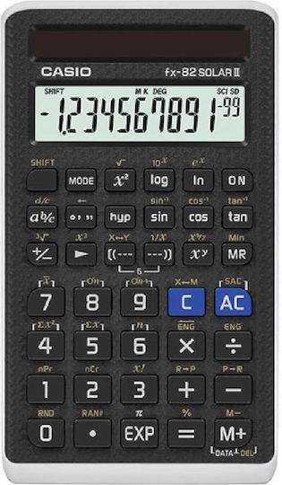 Casio FX-82 Solar Калкулатор Научен 12 Цифри в Черен Цвят 1бр