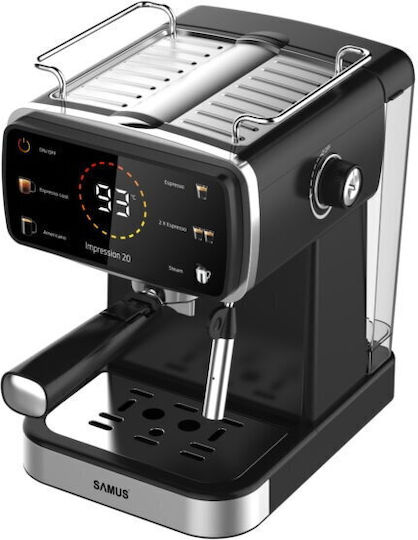 Samus Impression 20 Espressor Manual 1350W Presiune 20bar Negru