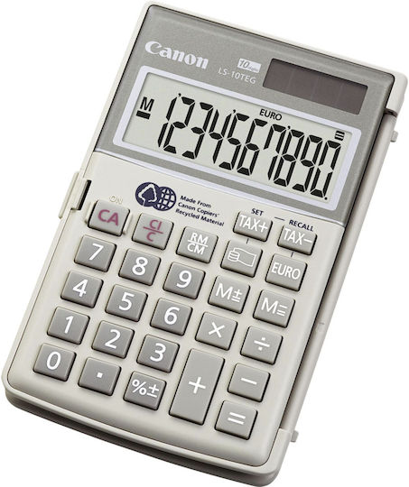 Canon LS-10 TEG Калкулатор Ежедневна употреба 10 Цифри в Сив Цвят 1бр