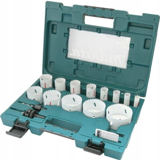 Makita Σετ Ποτηροπρίονα με Διάμετρο από 16mm έως 76mm