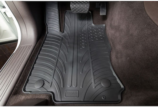 Auto Gs Set of Front and Rear Mats 4pcs for Opel Insignia Black