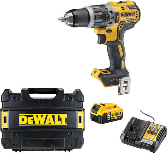 DEWALT DCD796P1 Κρουστικό Δραπανοκατσάβιδο Μπαταρίας 18V 1x5Ah