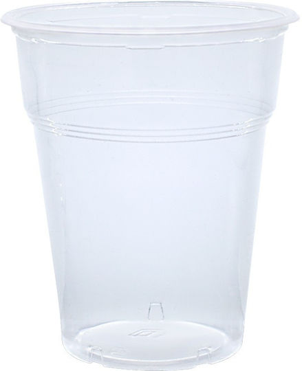 BEER Disposable Cup Plastic Transparent 400ml 50pcs