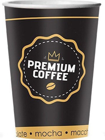 Premium Gold Premium Disposable Cup Paper Gold 360ml 50pcs
