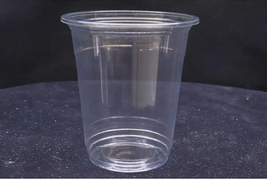 THalassinos Einwegbecher Kunststoff Transparent 360ml 50Stück