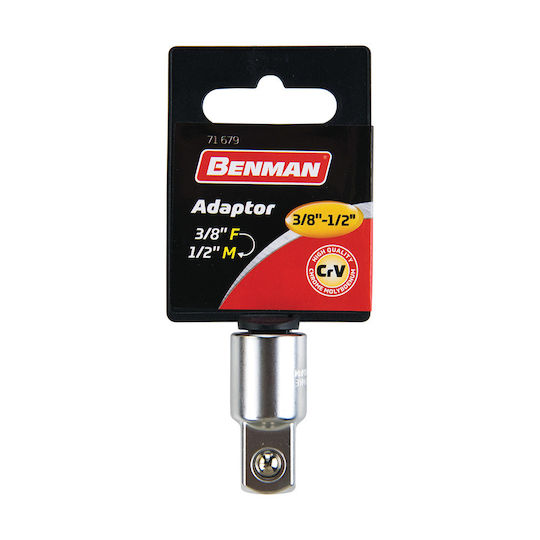 Benman Αντάπτορας με Υποδοχή 3/8'' και Έξοδο 1/4''