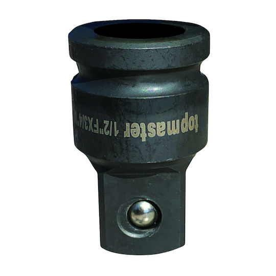 Topmaster Αντάπτορας Αέρος με Υποδοχή 1/2'' / 3/4'' και Έξοδο 1/2'' / 3/4''